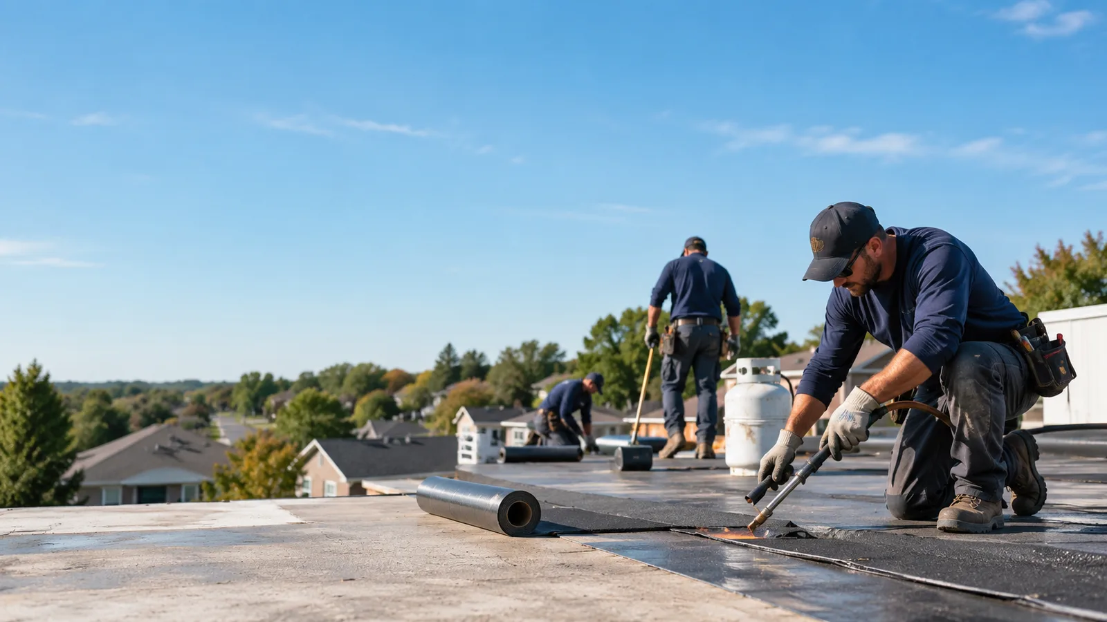 Flat Roof Leak Repair providers in Thornton, TX